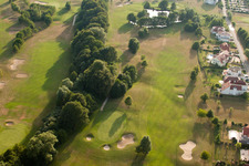 Golf Club Soufflenheim Baden-Baden in Soufflenheim in the state Bas-Rhin, France from the plane