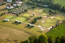 Golf Club Soufflenheim Baden-Baden in Soufflenheim in the state Bas-Rhin, France from the drone perspective