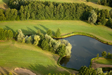 Bird's eye view of Golf Club Soufflenheim Baden-Baden in Soufflenheim in the state Bas-Rhin, France