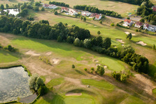 Golf Club Soufflenheim Baden-Baden in Soufflenheim in the state Bas-Rhin, France viewn from the air