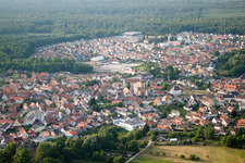 Soufflenheim in the state Bas-Rhin, France out of the air