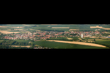 Panorama in Rœschwoog in the state Bas-Rhin, France