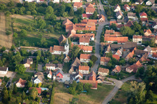 Kauffenheim in the state Bas-Rhin, France out of the air
