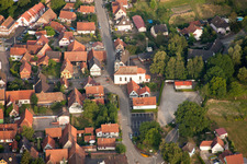 Drone recording of Forstfeld in the state Bas-Rhin, France