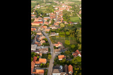 Wintzenbach in the state Bas-Rhin, France from a drone