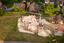 Wintzenbach in the state Bas-Rhin, France seen from a drone