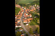 Neewiller-près-Lauterbourg in the state Bas-Rhin, France out of the air