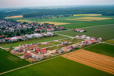 Brotäcker new development area in Steinweiler in the state Rhineland-Palatinate, Germany