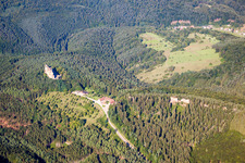 Fleckenstein Castle in Lembach in the state Bas-Rhin, France