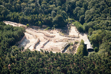 Quarry in Cleebourg in the state Bas-Rhin, France