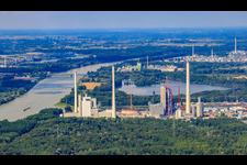 ENBW new building from the south in the district Daxlanden in Karlsruhe in the state Baden-Wuerttemberg, Germany