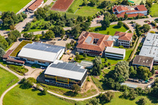 Building of the indoor arena Fremersberghalle in Sinzheim in the state Baden-Wurttemberg, Germany