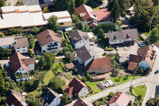 Aerial photograpy of Weinsteige x In the book corner in the district Gallenbach in Baden-Baden in the state Baden-Wuerttemberg, Germany