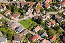 Varnhalt, Gartenstr in the district Gallenbach in Baden-Baden in the state Baden-Wuerttemberg, Germany from a drone