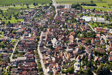 Aerial photograpy of District Steinbach in Baden-Baden in the state Baden-Wuerttemberg, Germany