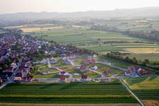 New development area in the district Schaidt in Wörth am Rhein in the state Rhineland-Palatinate, Germany