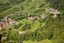 Bergfriedenweg in the district Riegel in Bühl in the state Baden-Wuerttemberg, Germany