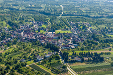Village view in the district Ulm in Renchen in the state Baden-Wuerttemberg, Germany