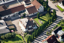 Eisenbahnstr in the district Hatzenweier in Ottersweier in the state Baden-Wuerttemberg, Germany