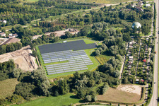 Baden-Oos, photovoltaic system in the district Oos in Baden-Baden in the state Baden-Wuerttemberg, Germany