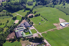 Vetrihof horse farm in Muggensturm in the state Baden-Wuerttemberg, Germany
