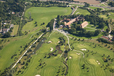KA Hofgut Golf Course Scheibenhardt in the district Beiertheim-Bulach in Karlsruhe in the state Baden-Wuerttemberg, Germany
