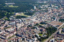 Herrenstraße Federal Court of Justice in the district Innenstadt-West in Karlsruhe in the state Baden-Wuerttemberg, Germany