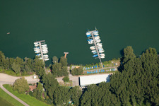 Marina in the district Maximiliansau in Wörth am Rhein in the state Rhineland-Palatinate, Germany