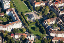 Fliederstraße Cultural Center in the district Mühlburg in Karlsruhe in the state Baden-Wuerttemberg, Germany