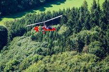Airport Mosbach Lohrbach EDGM: Gyrocopter at the 2006 Air Show in the district Lohrbach in Mosbach in the state Baden-Wuerttemberg, Germany