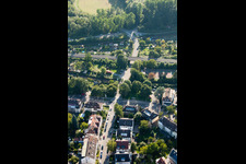 Routing the railway junction of rail and track systems Deutsche Bahn in the district Weiherfeld - Dammerstock in Karlsruhe in the state Baden-Wurttemberg