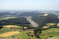 Neckar Lock in the district Guttenbach in Neckargerach in the state Baden-Wuerttemberg, Germany