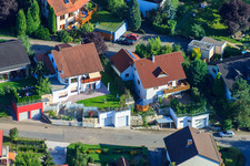 Aerial photograpy of At Keulebuckel in the district Ellmendingen in Keltern in the state Baden-Wuerttemberg, Germany