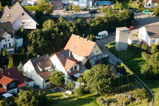 Mühlgasse in the district Gräfenhausen in Birkenfeld in the state Baden-Wuerttemberg, Germany from above