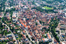 Old Town area and city center Bretten in Bretten in the state Baden-Wurttemberg