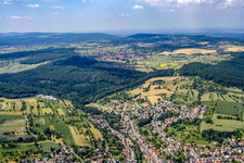 Bockstalstr in the district Kleinsteinbach in Pfinztal in the state Baden-Wuerttemberg, Germany