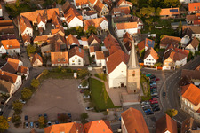 Catholic Church in the district Godramstein in Landau in der Pfalz in the state Rhineland-Palatinate, Germany