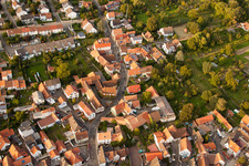 Aerial photograpy of District Godramstein in Landau in der Pfalz in the state Rhineland-Palatinate, Germany