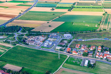 Exit A65 rest area Haßloch in Haßloch in the state Rhineland-Palatinate, Germany