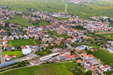 Railroad station in Edesheim in the state Rhineland-Palatinate, Germany