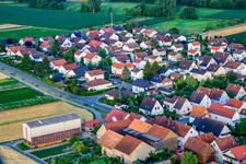 Aerial photograpy of Maxstr in Hatzenbühl in the state Rhineland-Palatinate, Germany