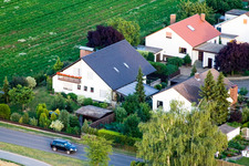 Maxstr in Hatzenbühl in the state Rhineland-Palatinate, Germany from above
