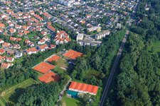 Tennis Club TC77 in Jockgrim in the state Rhineland-Palatinate, Germany