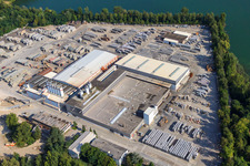 District Eggenstein in Eggenstein-Leopoldshafen in the state Baden-Wuerttemberg, Germany