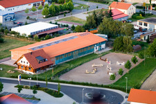 Riding facility in Rheinzabern in the state Rhineland-Palatinate, Germany