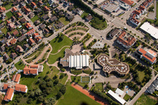 School building of the Pestalozzi-Gemeinschaftsschule in Graben-Neudorf in the state Baden-Wurttemberg, Germany