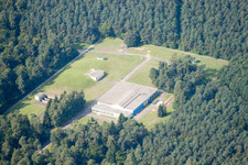 Waterworks, Grabener Allee in the district Waldstadt in Karlsruhe in the state Baden-Wuerttemberg, Germany