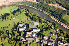 Aerial photograpy of Propstey St. Josef - Youth Welfare Facility in Taben-Rodt in the state Rhineland-Palatinate, Germany