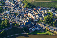 St. Laurentius on the banks of the Saar in the district Beurig in Saarburg in the state Rhineland-Palatinate, Germany