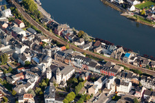 Wasserbillig in the state Grevenmacher, Luxembourg out of the air